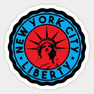 New York Liberty Sticker